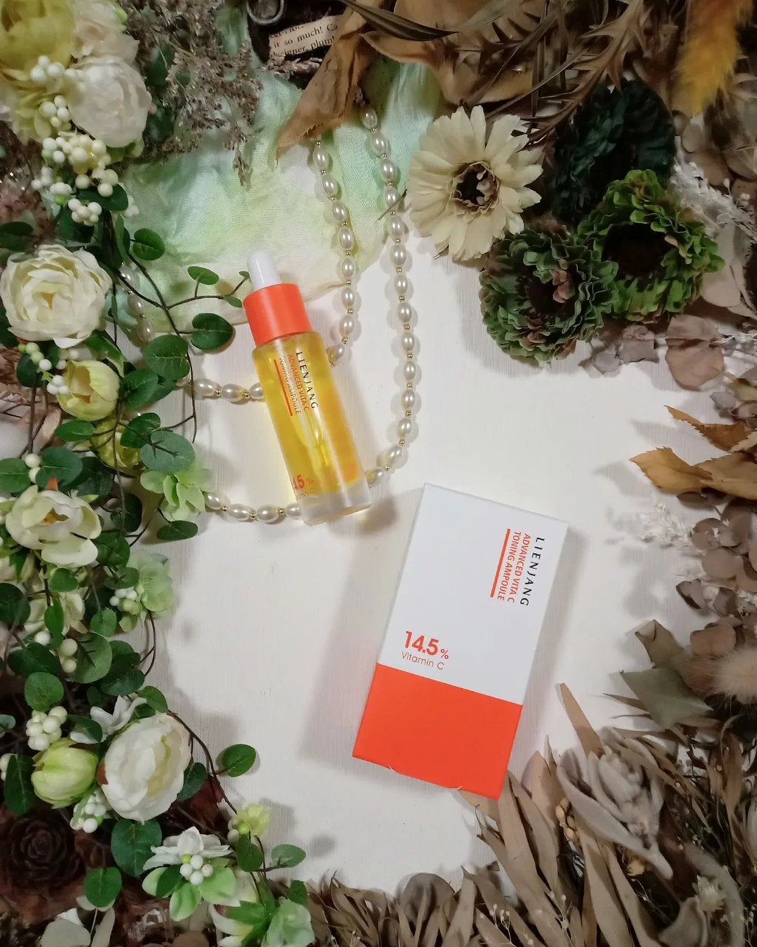 アドバンスド ビタC トーニング セラム14.5/リエンジャン/美容液を使ったクチコミ(1枚目)