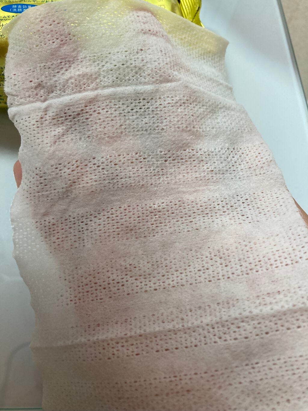 ふきとりピーリングシートN/ettusais/ピーリングを使ったクチコミ(3枚目)