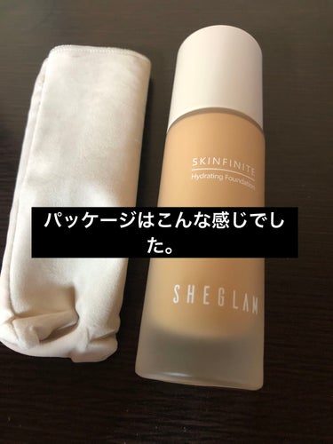 Skinfinite ハイドレーティング ファンデーション/SHEGLAM/リキッドファンデーションを使ったクチコミ（2枚目）