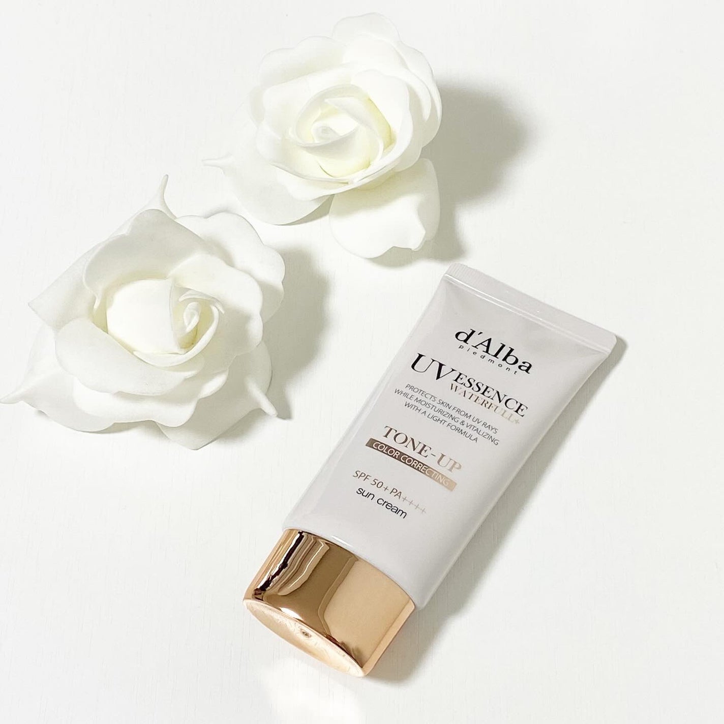 ウォータフルトーンアップサンクリーム/ダルバ/日焼け止めクリームを使ったクチコミ(1枚目)