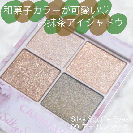 シルキースフレアイズ/キャンメイク/アイシャドウパレットを使ったクチコミ(1枚目)