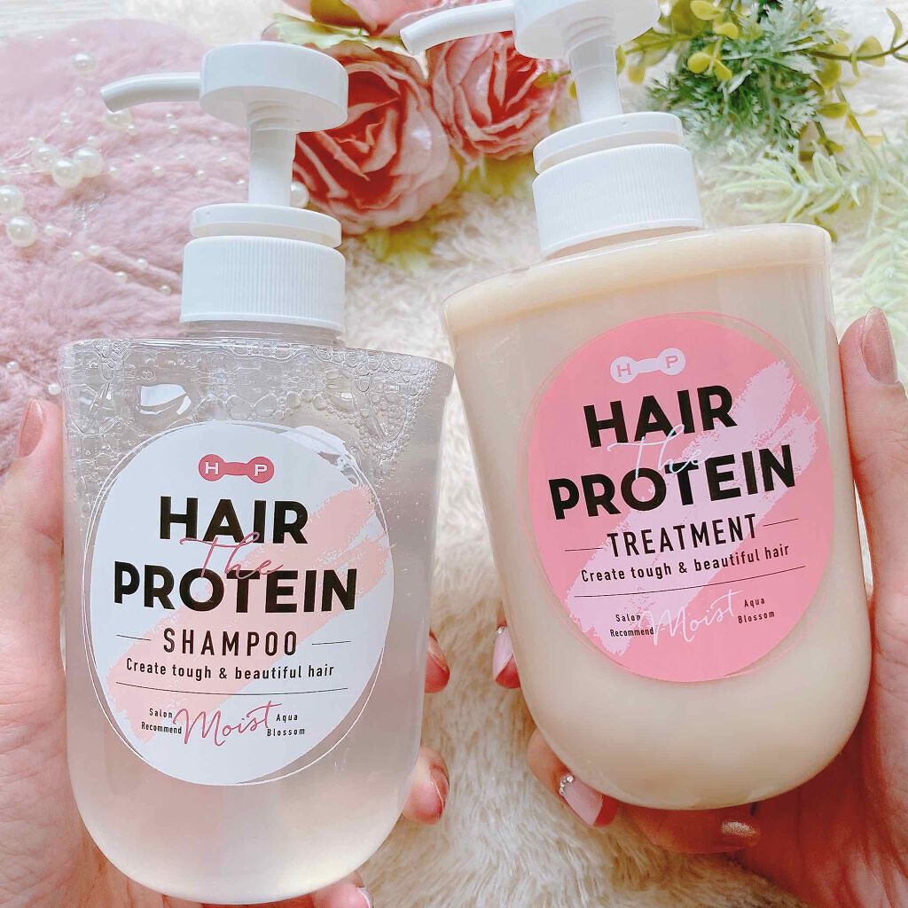 モイストシャンプー／ヘアトリートメント/ヘアザプロテイン/市販シャンプーを使ったクチコミ（1枚目）