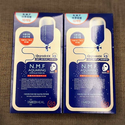 N.M.FアクアアンプルマスクJEX/MEDIHEAL/シートマスク・パックを使ったクチコミ(3枚目)