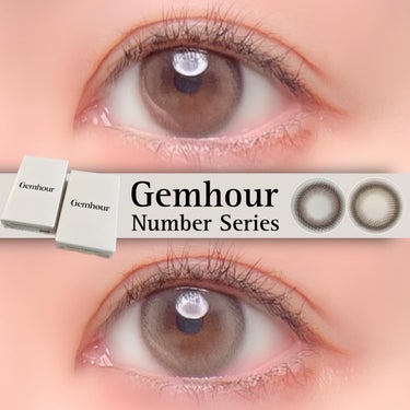 Number Series/Gemhour lens/カラーコンタクトレンズを使ったクチコミ（1枚目）