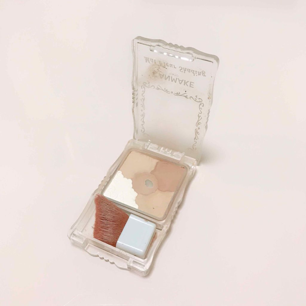 マットフルールシェーディング 01 ナチュラルブラウン/キャンメイク/シェーディングを使ったクチコミ（1枚目）