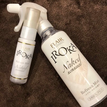 フレア フレグランス IROKA 衣類のリフレッシュミスト エアリー/IROKA/ファブリックミストを使ったクチコミ(1枚目)