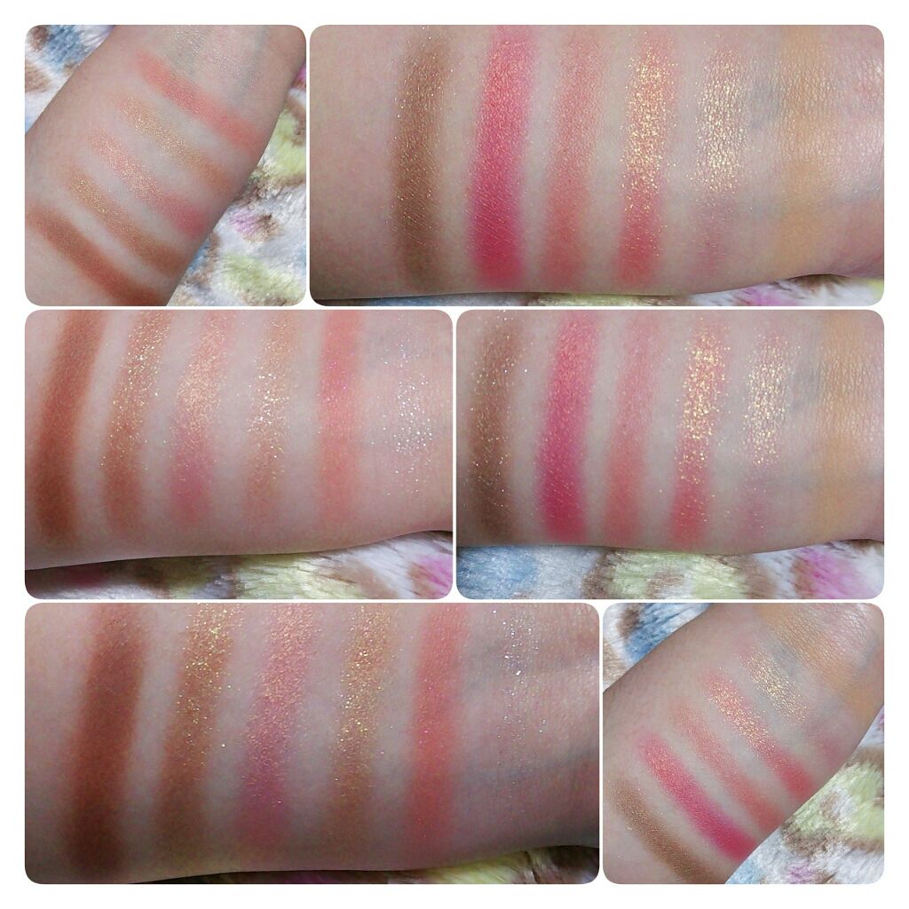 バレンタインボックス2 ピーチパレット/VAVI MELLO/アイシャドウパレットを使ったクチコミ(2枚目)