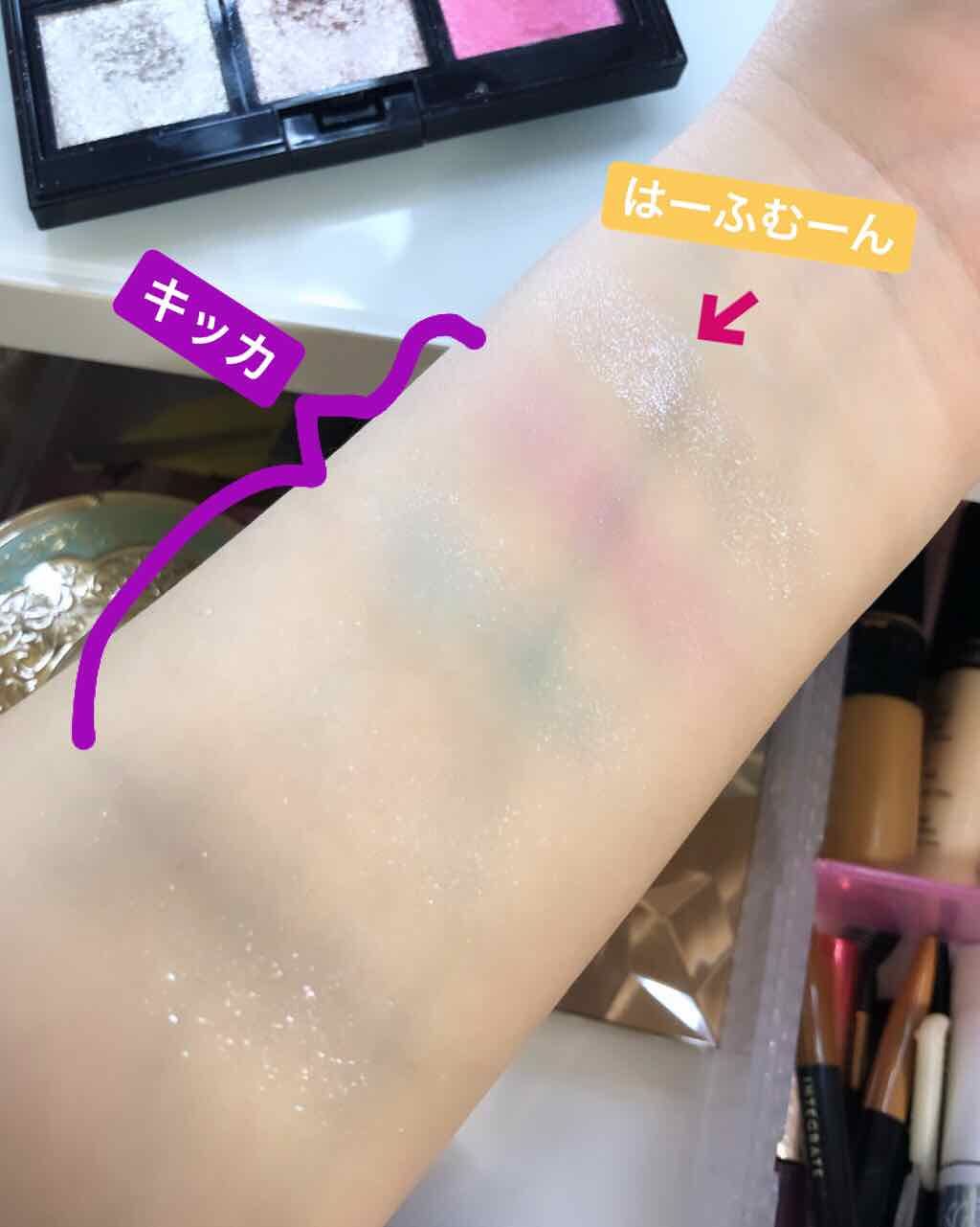 フローレスグロウ リッドテクスチャー アイシャドウ/CHICCA/アイシャドウパレットを使ったクチコミ（3枚目）