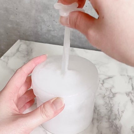 ほいっぷるん/DAISO/その他スキンケアグッズを使ったクチコミ(2枚目)