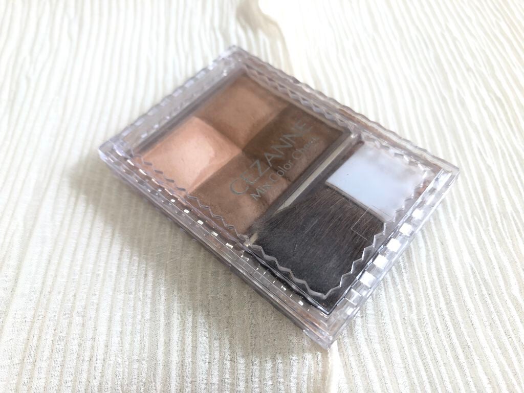 ミックスカラーチーク/CEZANNE/パウダーチークを使ったクチコミ(1枚目)