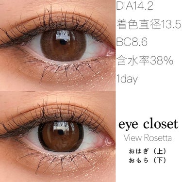 eye closet 1day View Rosetta/EYE CLOSET/ワンデー（１DAY）カラコンを使ったクチコミ（2枚目）