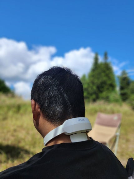 NECK RELAX PLUS/NIPLUX/ネックマッサージャーを使ったクチコミ(1枚目)