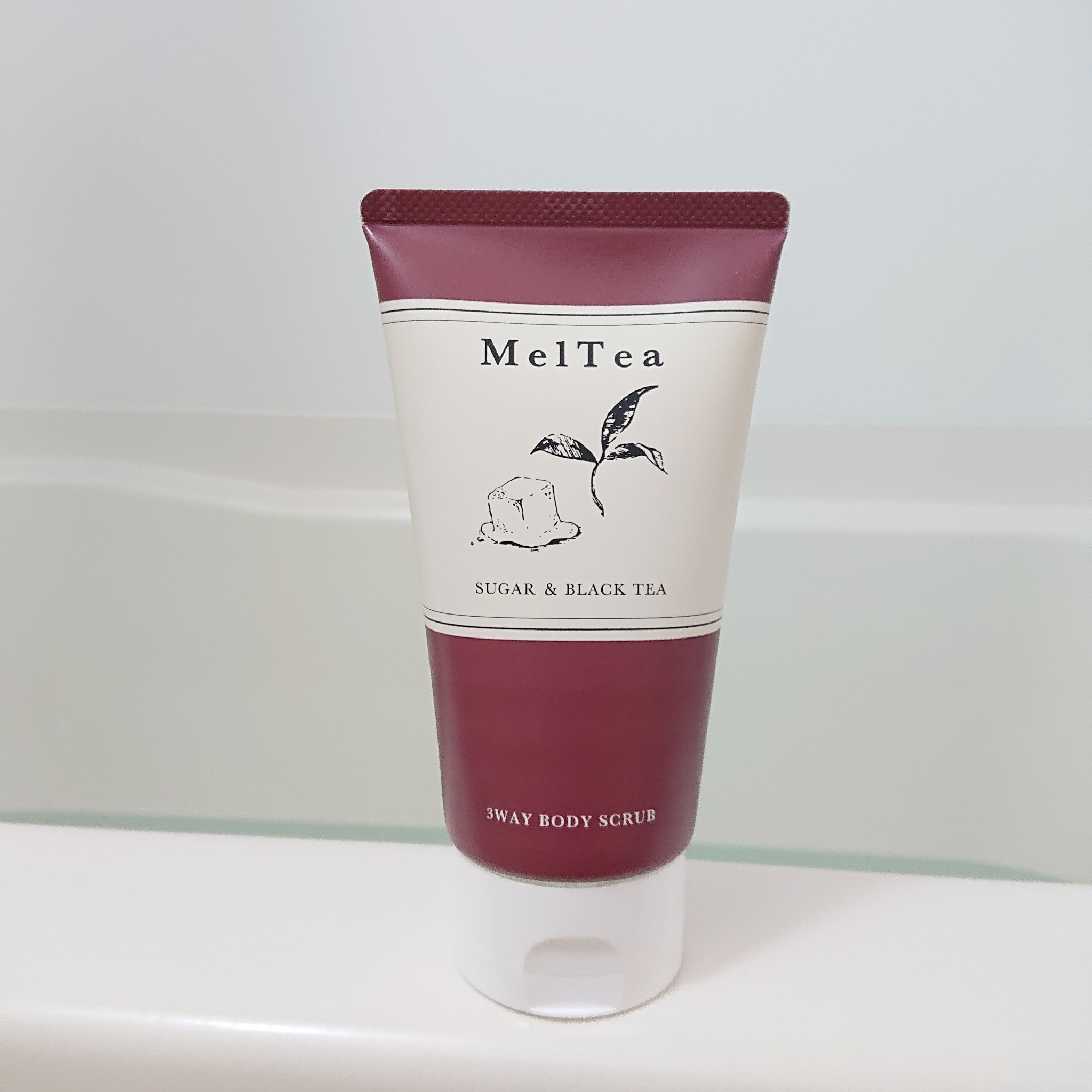 meltea ボディソープスクラブ/MelTea/ボディスクラブを使ったクチコミ（2枚目）