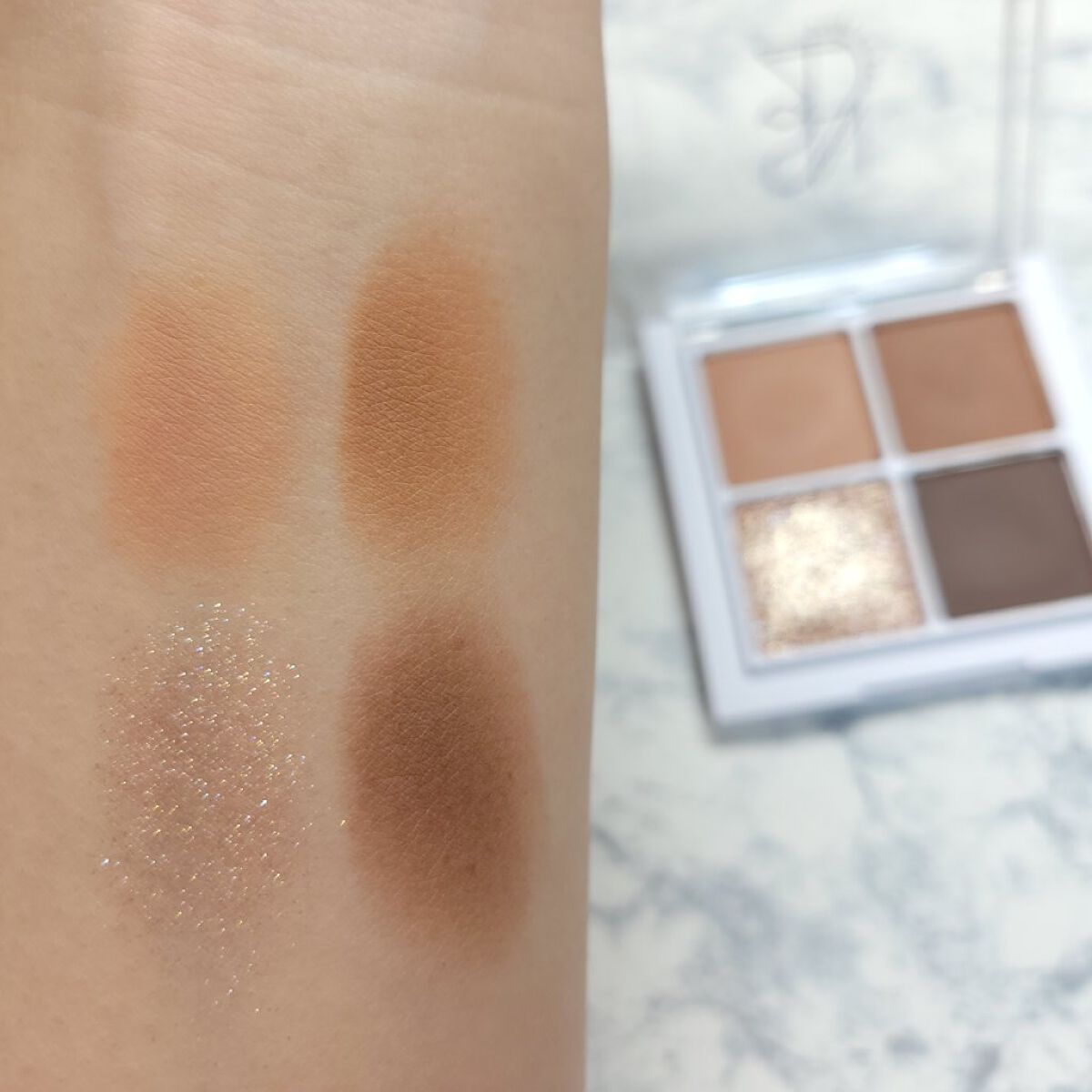 インフィニティフラター 5 サターン/S2ND/アイシャドウパレットを使ったクチコミ（3枚目）