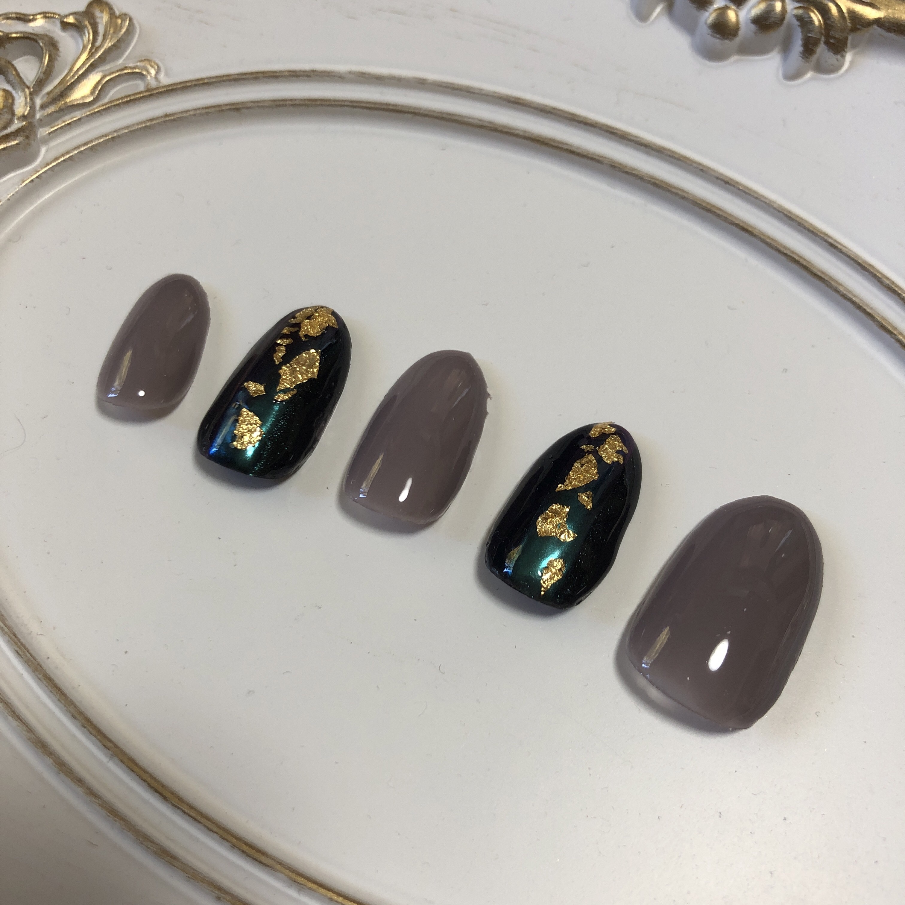 ジェルネイル（ライト対応）/セリア/ジェルネイルを使ったクチコミ（2枚目）