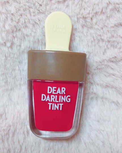 ディアダーリン ウォータージェルティント (アイスティント)/ETUDE/口紅を使ったクチコミ(1枚目)