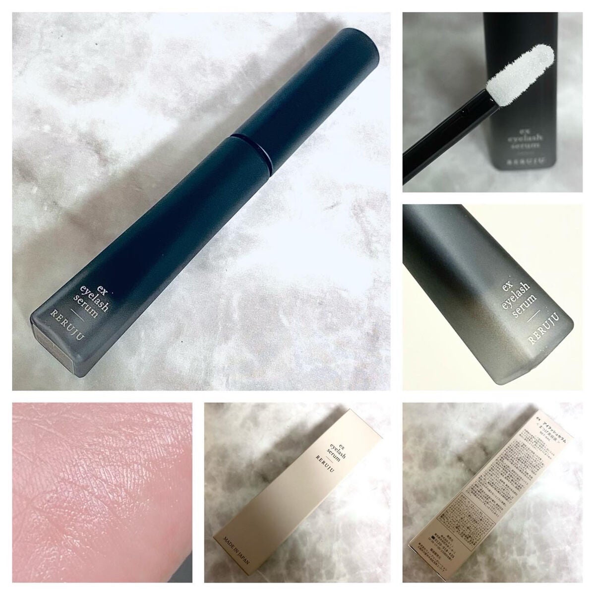 ex アイラッシュセラム/RERUJU(リルジュ)/まつげ美容液を使ったクチコミ(1枚目)