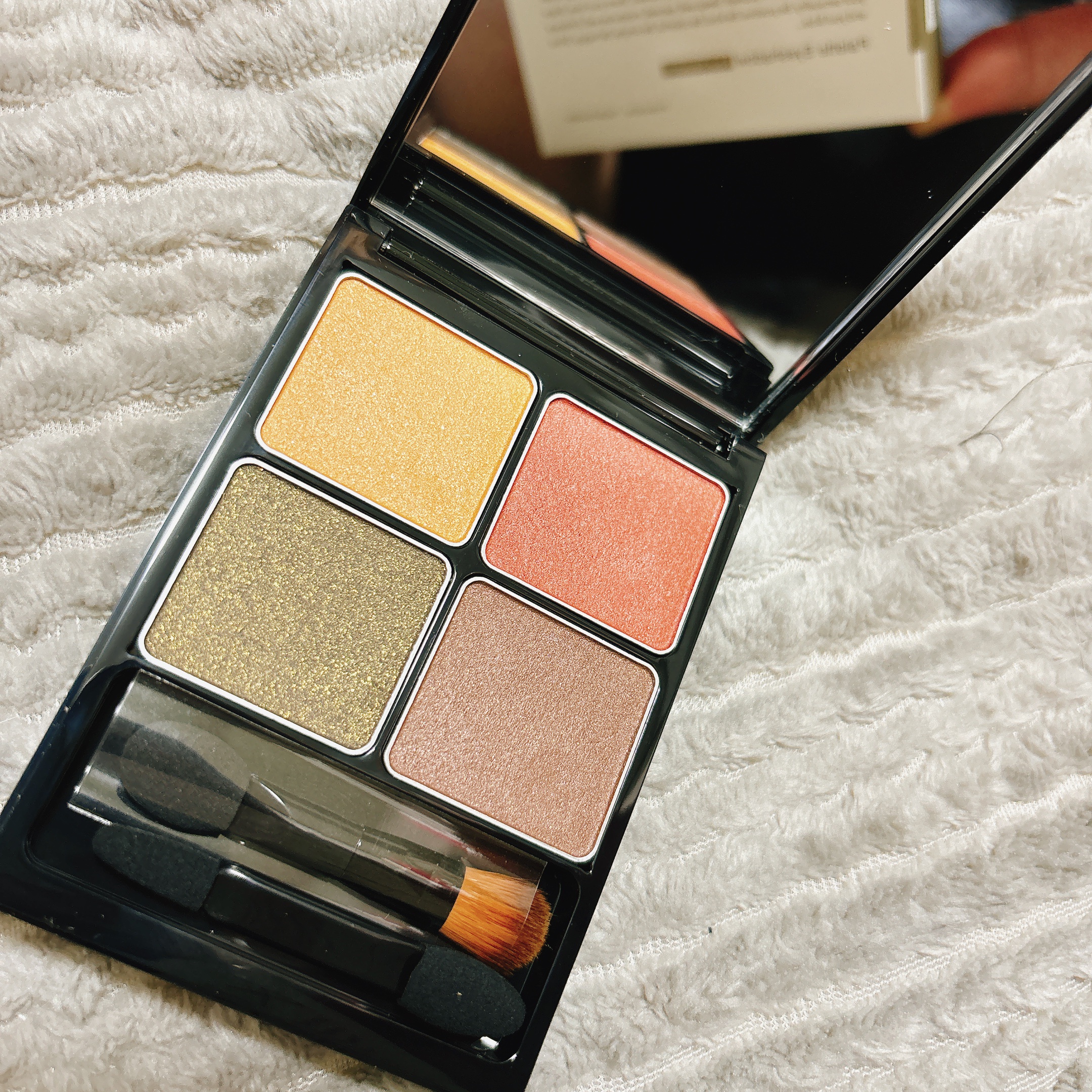 &be パレットアイシャドウ フォーシーズンズ/＆be/アイシャドウパレットを使ったクチコミ（2枚目）