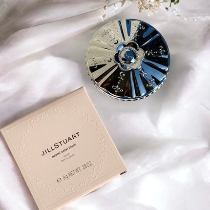 ジルスチュアート パステルペタル ブラッシュ/JILL STUART/パウダーチークを使ったクチコミ(7枚目)