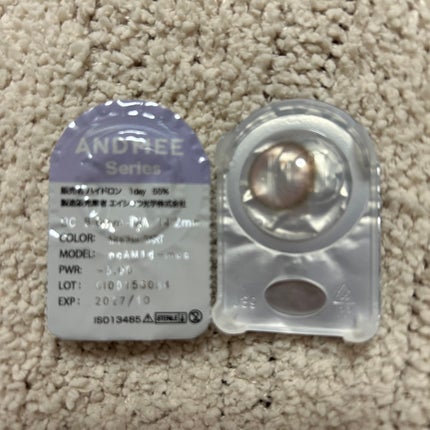 AND MEE 1day/AngelColor/ワンデー(1DAY)カラコンを使ったクチコミ(1枚目)