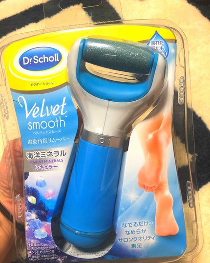 ベルベットスムーズ 電動角質リムーバー ダイヤモンド エキストラ(粗め)/ドクター・ショール/レッグ・フットケアを使ったクチコミ(1枚目)