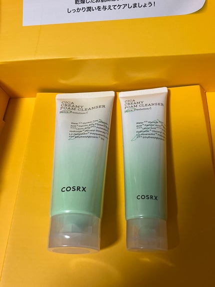 ピュアフィットシカ クリーミーフォームクレンザー /COSRX/洗顔フォームを使ったクチコミ(1枚目)