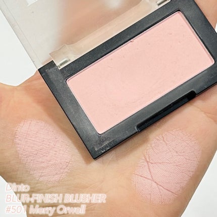 ブラーフィニシュブラッシャー/Dinto/パウダーチークを使ったクチコミ(2枚目)