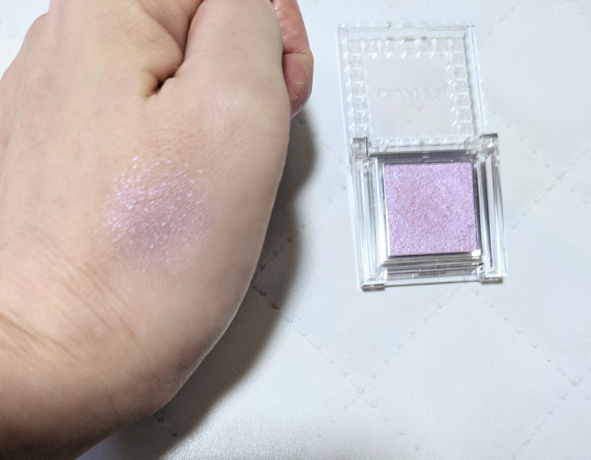 シングルカラーアイシャドウ/CEZANNE/単色アイシャドウを使ったクチコミ（3枚目）