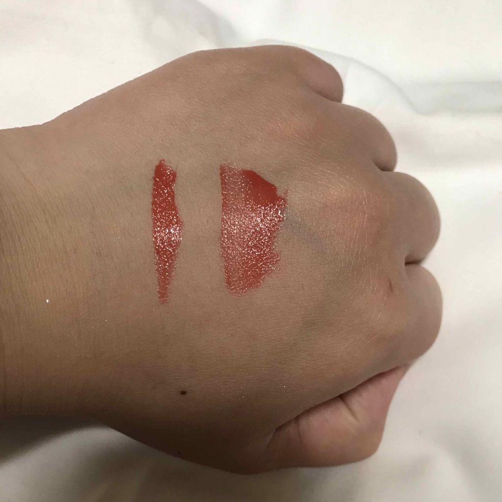 シャインシックリップラッカー/ETUDE/リップグロスを使ったクチコミ(2枚目)