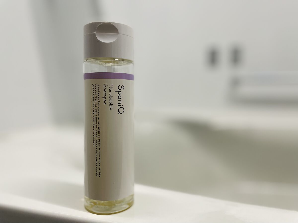 SpaniQ ナノバブルシャンプー/SpaniQ/市販シャンプーを使ったクチコミ（1枚目）