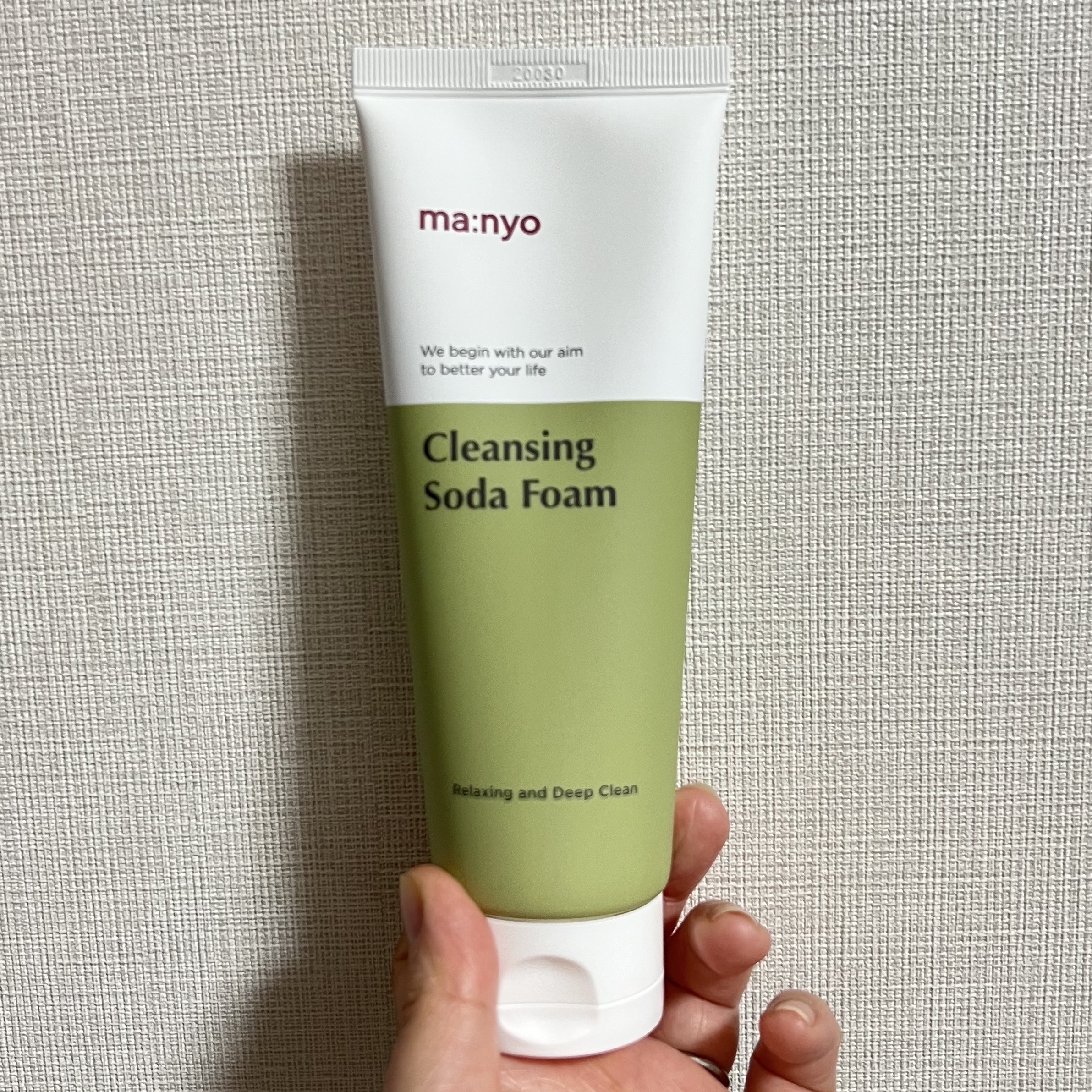 ソーダ洗顔料/manyo/洗顔フォームを使ったクチコミ（1枚目）