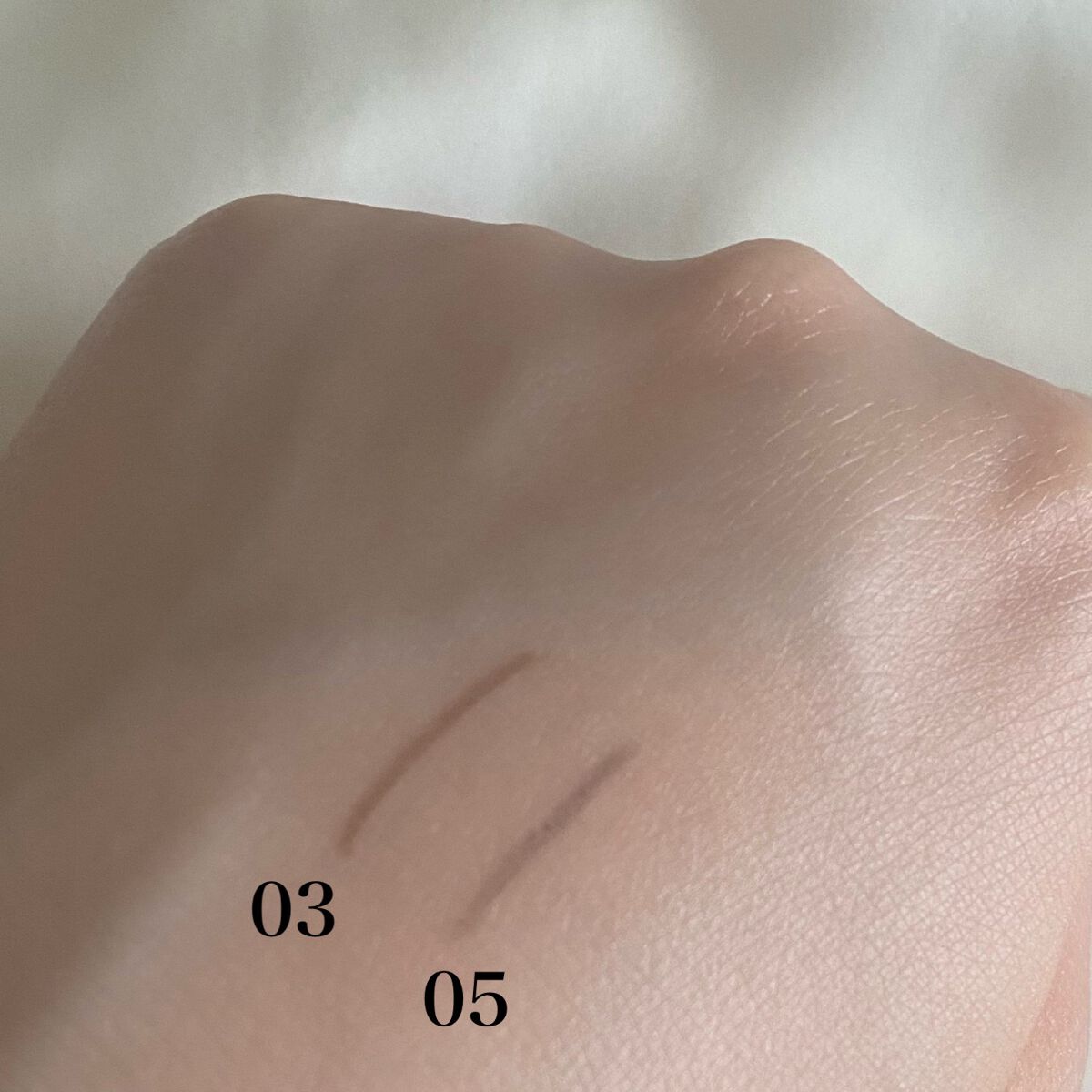 超細芯アイブロウ/CEZANNE/アイブロウペンシルを使ったクチコミ（3枚目）