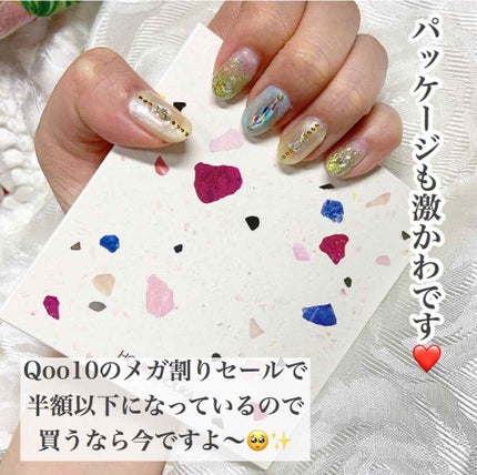 TERRAZZO Shadow palette/HOLIKA HOLIKA/アイシャドウパレットを使ったクチコミ(4枚目)