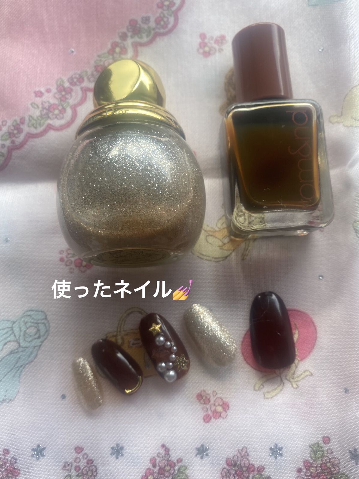 ムードペブルネイル/rom&nd/マニキュアを使ったクチコミ（3枚目）