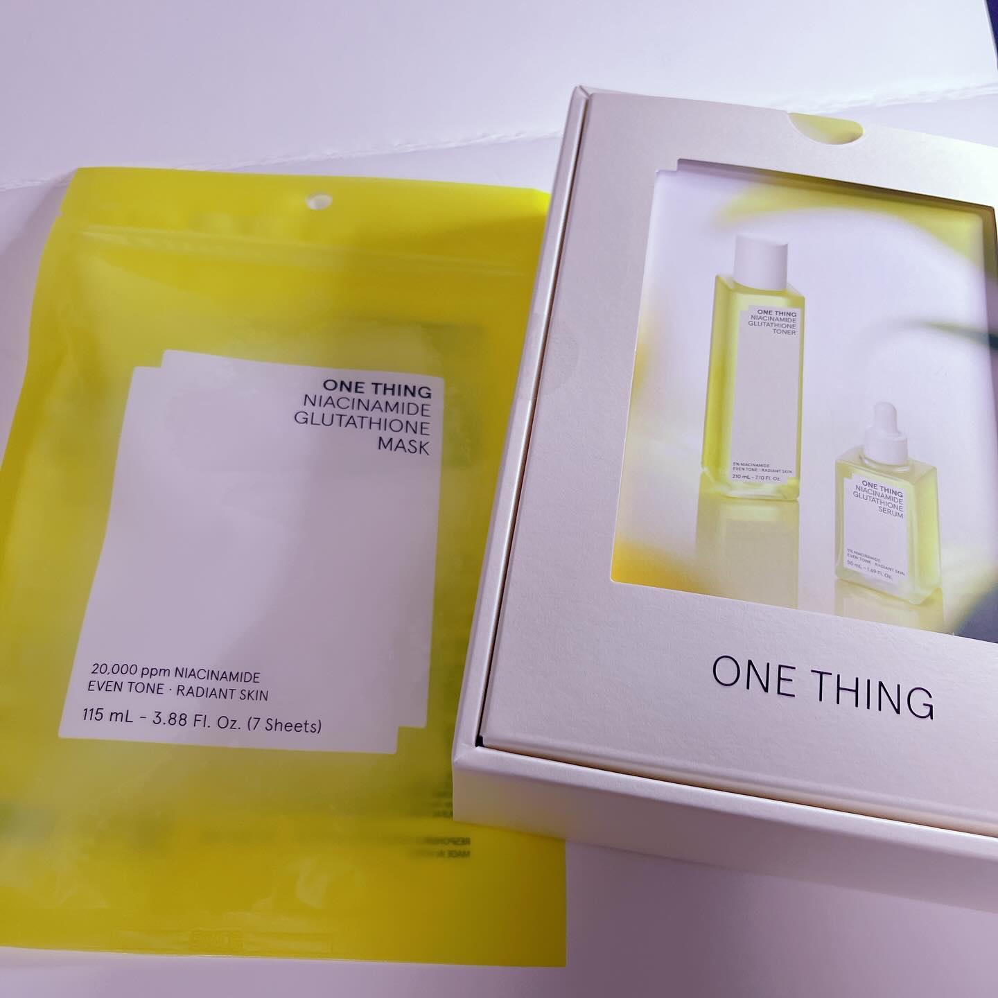 ナイアシンアミドグルタチオントナー/ONE THING/化粧水を使ったクチコミ（1枚目）