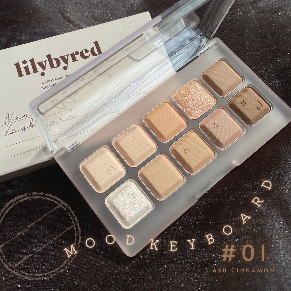 ムードキーボード/lilybyred/アイシャドウパレットを使ったクチコミ（1枚目）