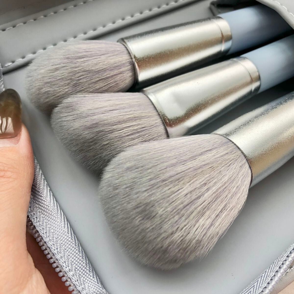 SIXPLUS 八角メイクブラシ9本セット—Inspiration シリーズ/SIXPLUS/メイクブラシを使ったクチコミ(7枚目)