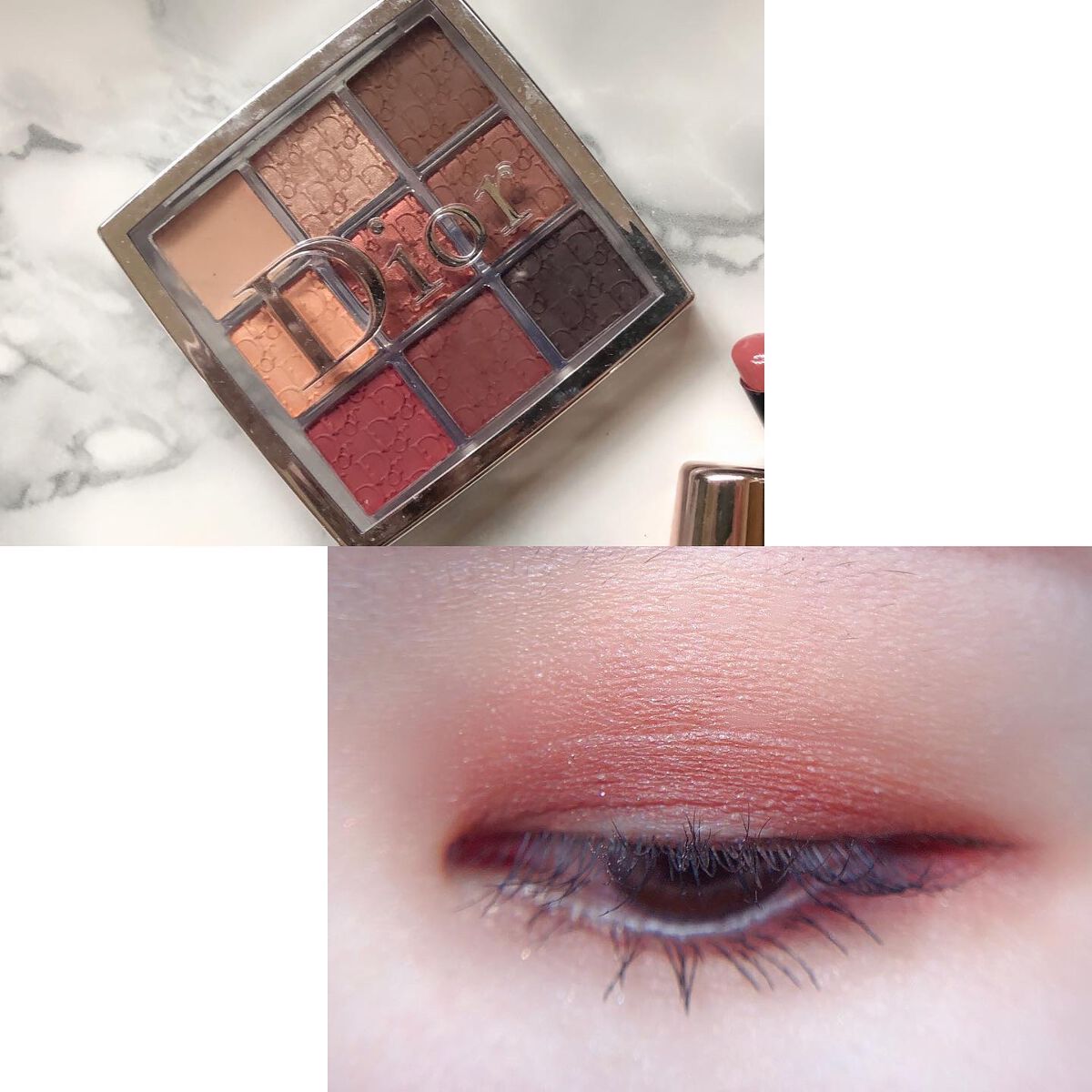 あゆみ on LIPS 「・\#todaysmake/・アイシャドウ☑@diorbeau..」(2枚目)