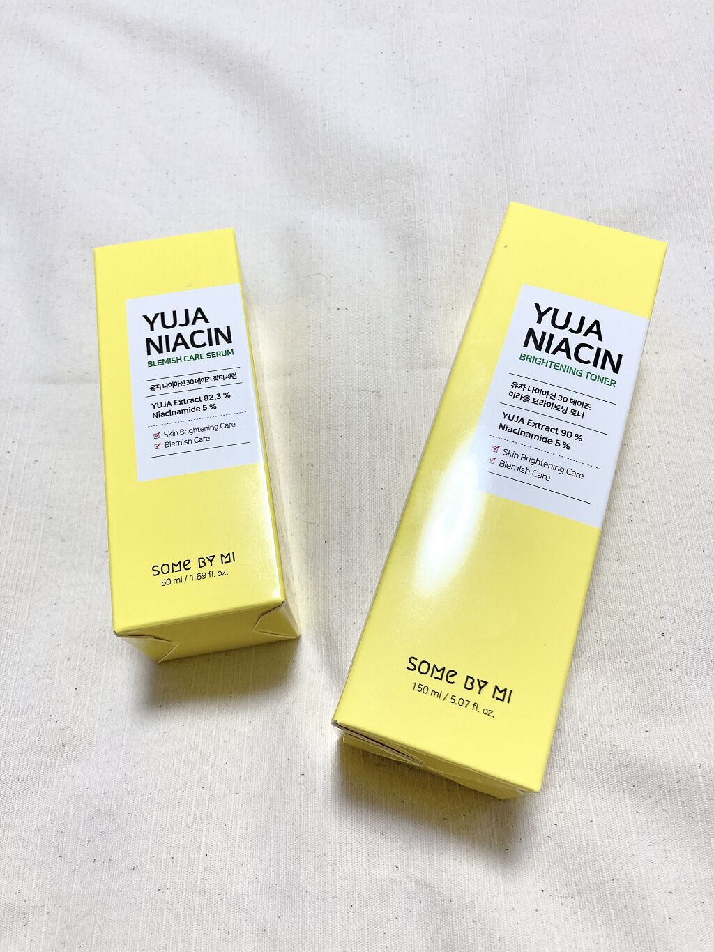 ユズナイアシン30 デイズ ミラクルブライトニング トナー/SOME BY MI/化粧水を使ったクチコミ（1枚目）