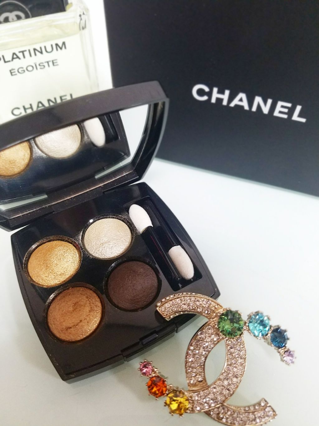 レ キャトル オンブル/CHANEL/アイシャドウパレットを使ったクチコミ(1枚目)