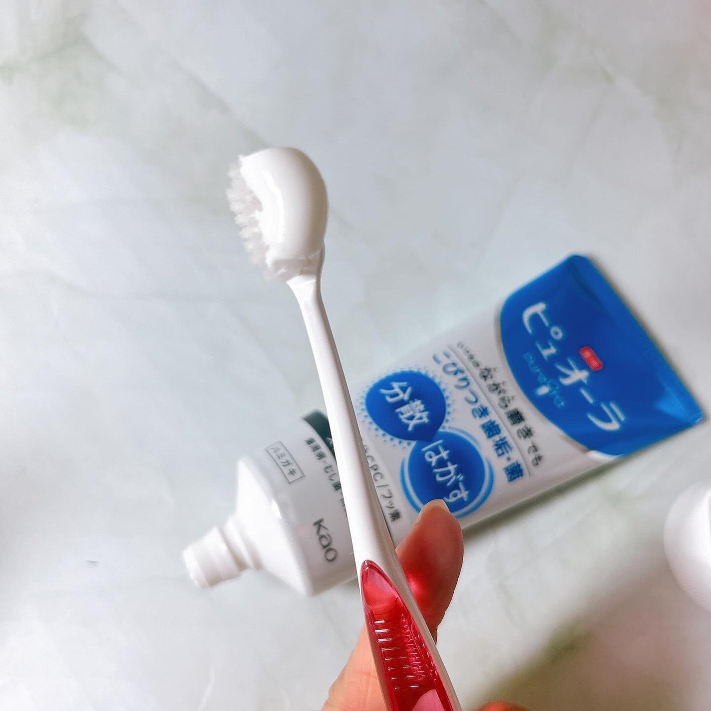 薬用ピュオーラ ハミガキ/ピュオーラ/歯磨き粉を使ったクチコミ(4枚目)