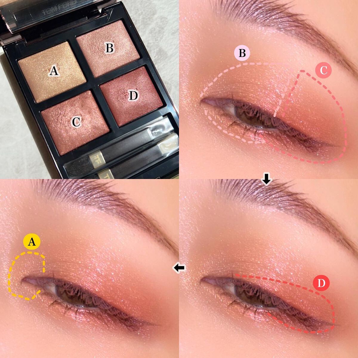 アイ カラー クォード/TOM FORD BEAUTY/アイシャドウパレットを使ったクチコミ(5枚目)