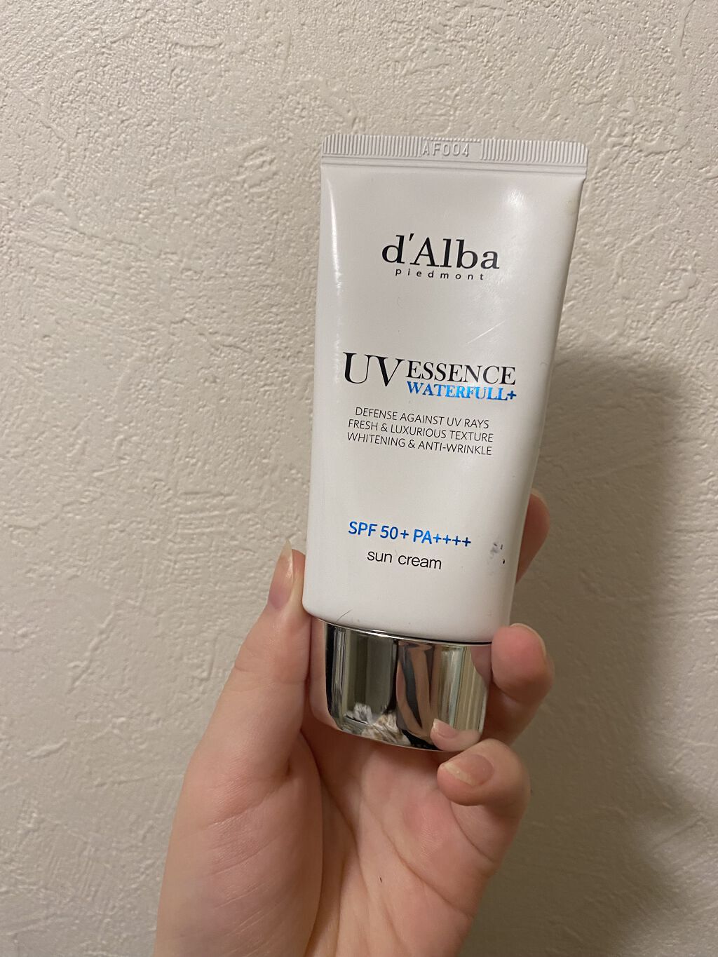 ダルバ ウォータフル エッセンス サンクリーム/ダルバ/日焼け止めクリームを使ったクチコミ（1枚目）