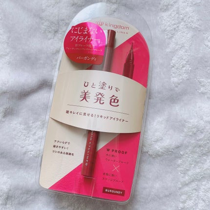 リキッドアイライナーWP /キングダム/リキッドアイライナーを使ったクチコミ(1枚目)