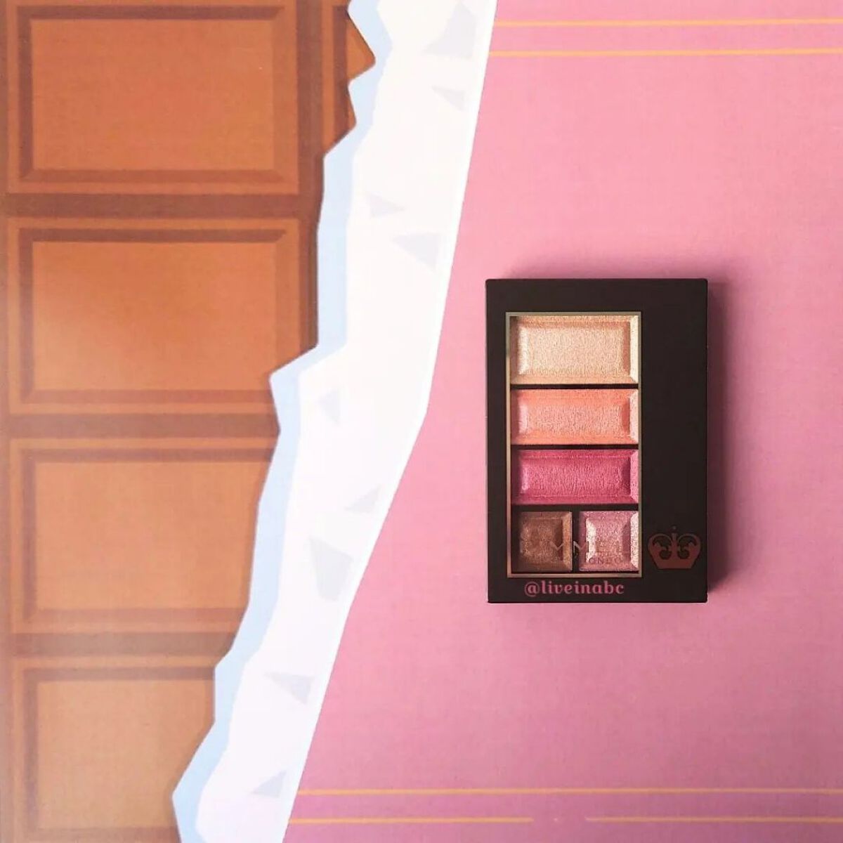 ショコラスウィート アイズ/リンメル ロンドン/アイシャドウパレットを使ったクチコミ（1枚目）