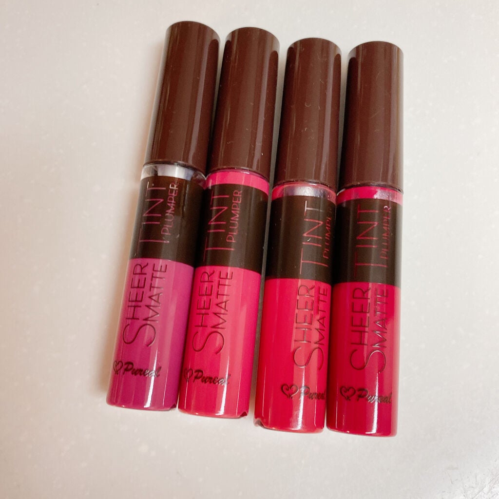 シアーマットティントプランパー/ピュレア/リップティントを使ったクチコミ(3枚目)