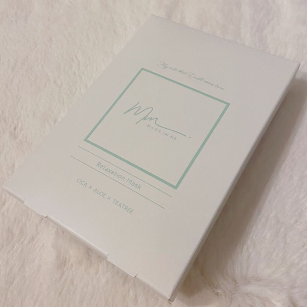 リラクゼーションマスク/MADE IN ME/シートマスク・パックを使ったクチコミ(2枚目)