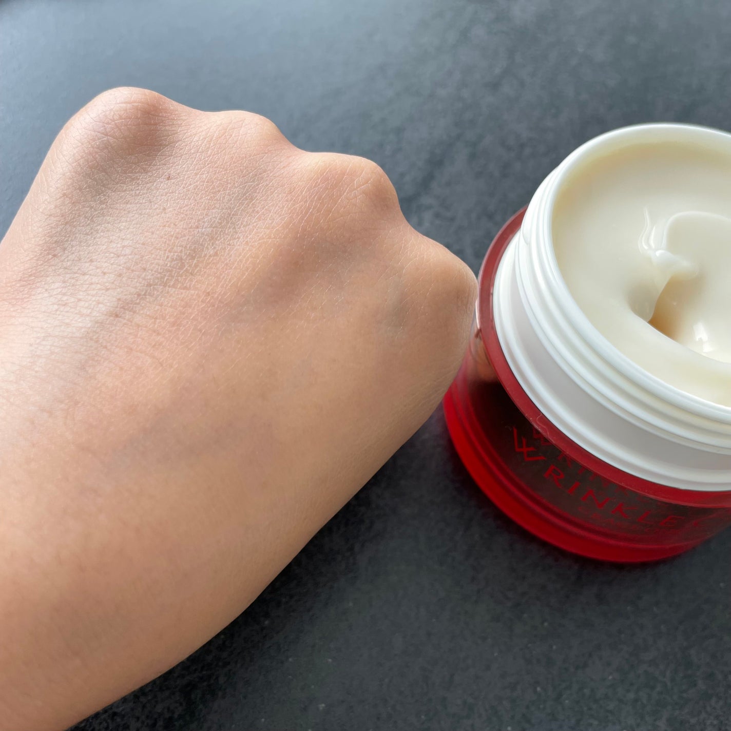 リンクルケア モイストジェルクリーム/グレイスワン/オールインワン化粧品を使ったクチコミ(3枚目)