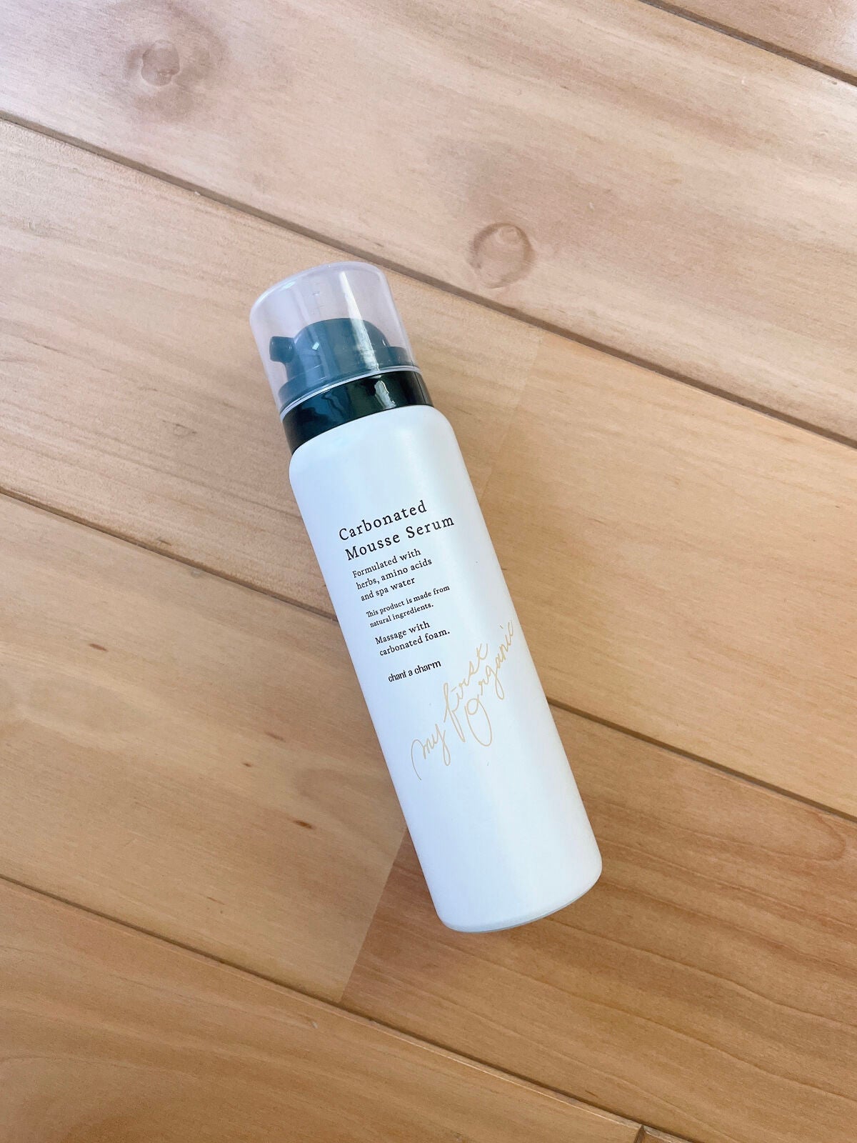 炭酸ムースセラム/chant a charm /美容液を使ったクチコミ(1枚目)