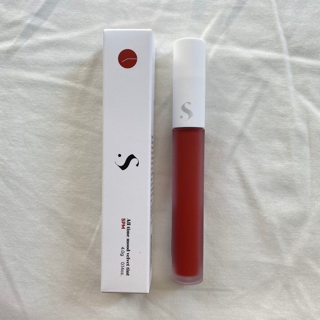 オールタイム ムード ベルベットティント/saat insight/リップティントを使ったクチコミ(1枚目)